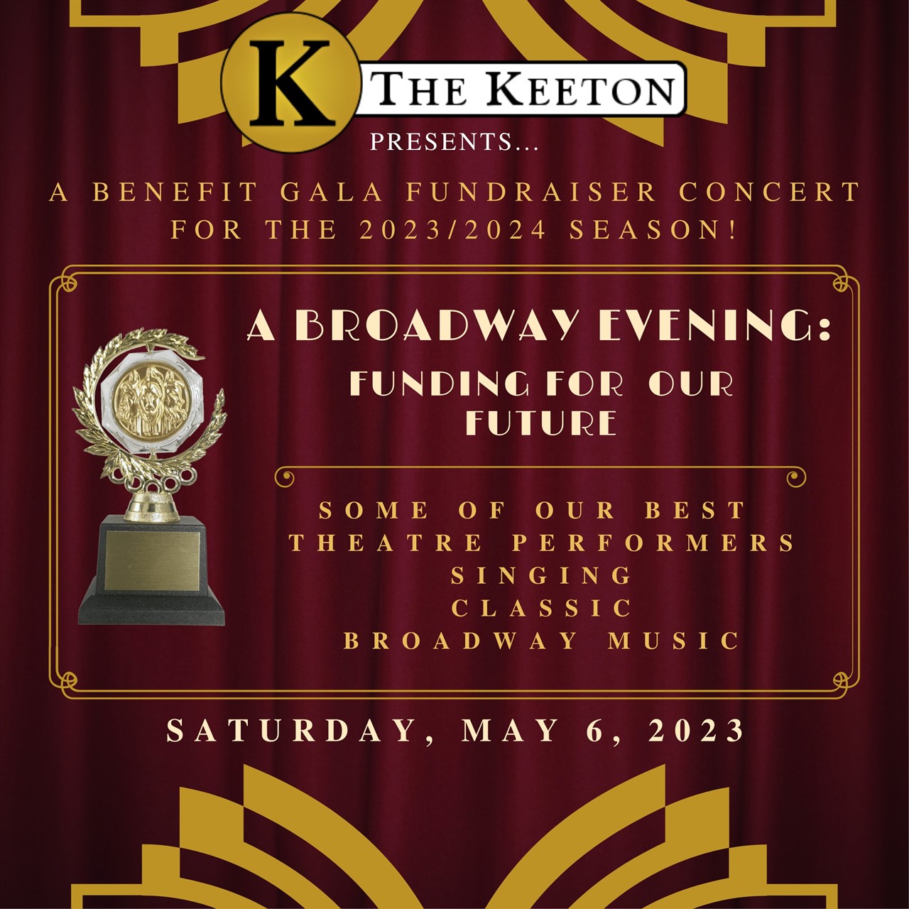 Keeton Theatre A Broadway Evening Funding Our Future